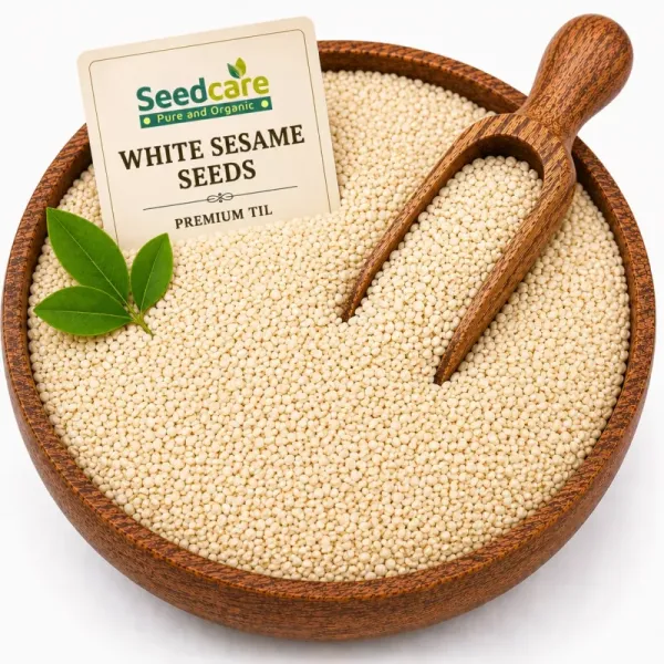 Seedcare White Sesame Seeds | Premium Til | Calcium Iron Bone Health