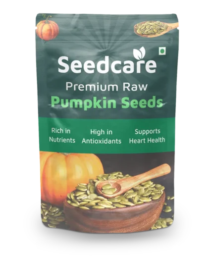 Seedcare pumpkin seeds front