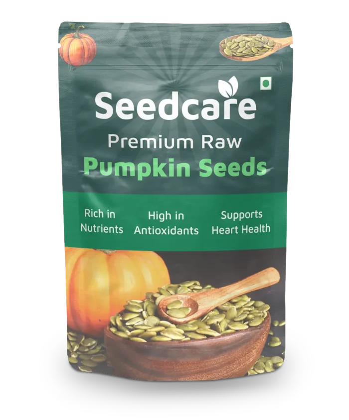 Seedcare pumpkin seeds front